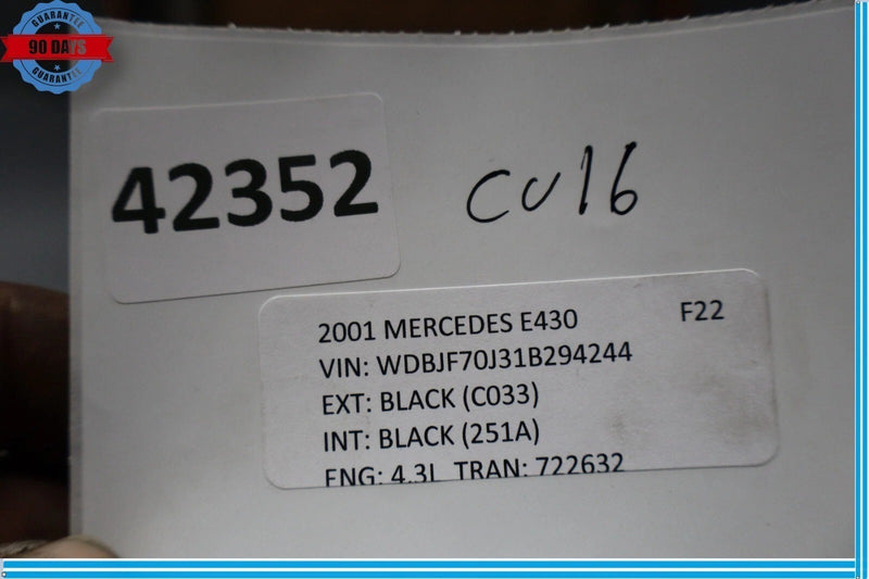 Load image into Gallery viewer, 00-03 Mercedes W210 E430 E320 Front Left or Right Top Upper Seat Cushion OEM
