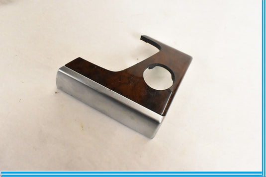 BMW E70 X5 X6 Front Dash Board Ignition Start Button Wood Cover Trim Panel OEM