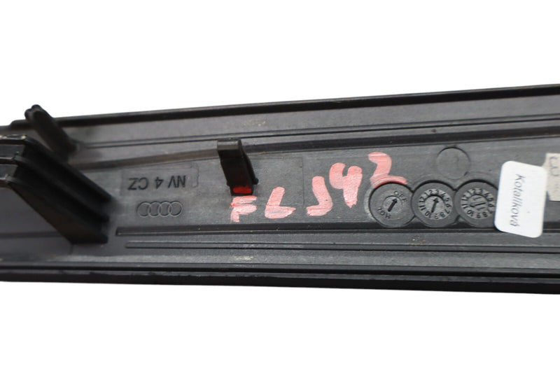 Load image into Gallery viewer, 11–18 Audi A8L Quattro Front Left Driver Door Trim Panel Wood Balsamic Brown Oem
