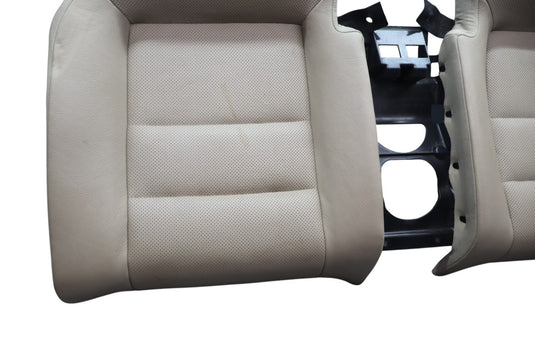 11-17 Mercedes E350 E400 W207 Rear Lower Seat Cushion Back Arm Rest Beige Oem