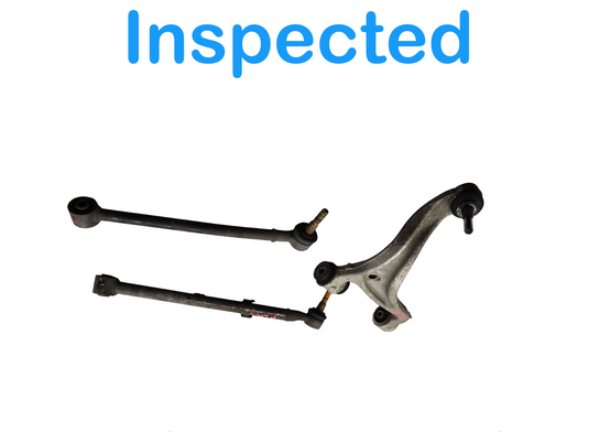 01-06 Lexus LS430 XF30 Rear Lower Upper Right Suspension Control Arm Set Oem