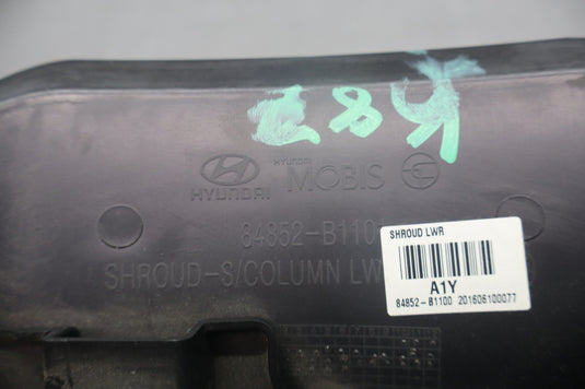 15-20 Hyundai Genesis Front Left Side Steering Lower Column Cover 84852B1101 Oem