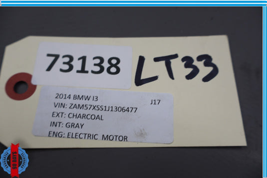 14-21 Bmw I3 Front Left Driver Side Door Sill Scuff Entry Strip Trim Oem
