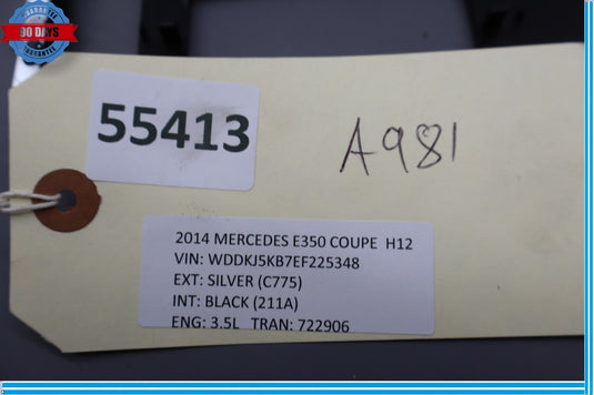 14-17 Mercedes W207 E350 E550 E400 Center Console Trim Bezel 2076808093 Oem