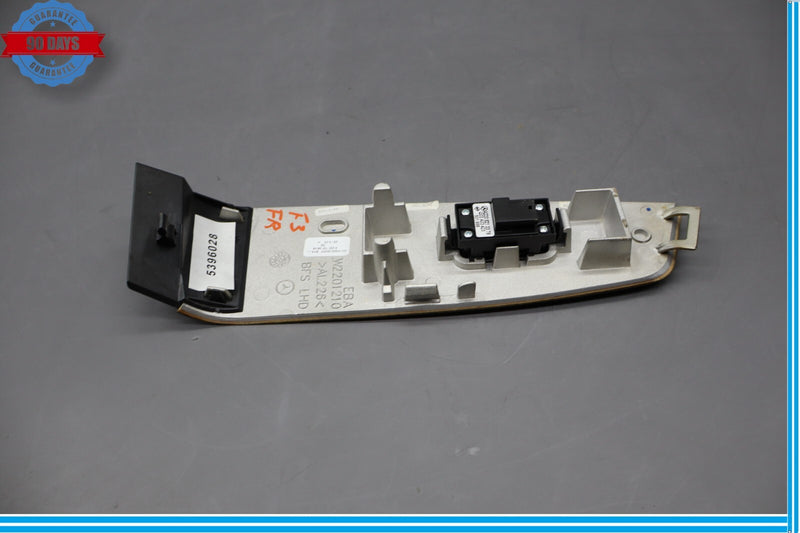 Load image into Gallery viewer, 03-06 Mercedes S600 W220 Front Right Passenger Window Control Switch Trim Oem
