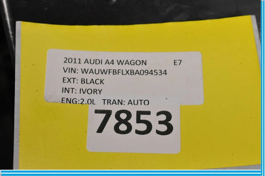 09-16 Audi A4 Front Compartment Storage Glove Box 8K1857035 OEM