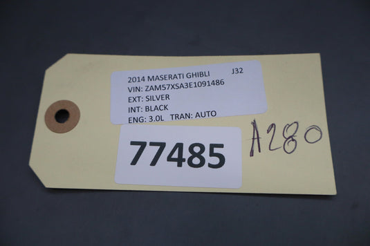 14-20 Maserati Ghibli M157 Keyless Entry Antenna Module Unit 68067753 Oem
