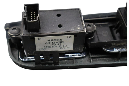 06-12 Bentley Continental Flying Spur Rear Left Side Window Control Switch OEM