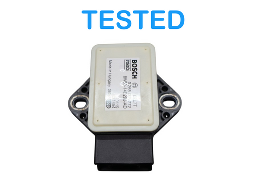 09-11 Jaguar X250 XF XFR Yaw Rate Speed Acceleration Sensor 8W8314B296AD Oem