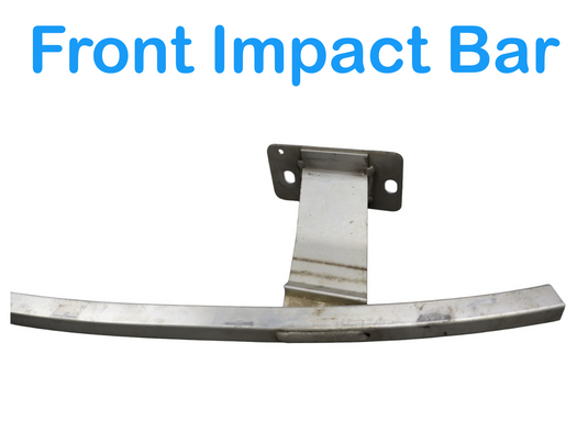 12-15 Tesla Model S Front Lower Bumper Reinforcement Crash Impact Bar Oem