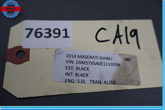 14-17 Maserati Ghibli Rear Right Passenger Side Control Arm Bar Link Oem