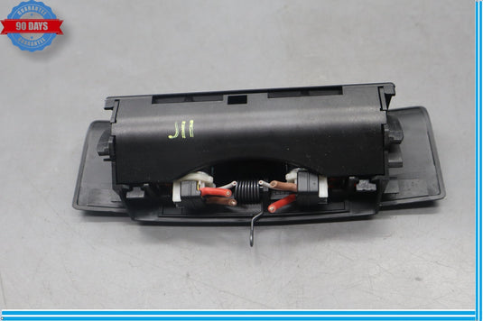 12-18 Audi A7 Quattro Rear Center Console Back Panel & Power Outlet Oem