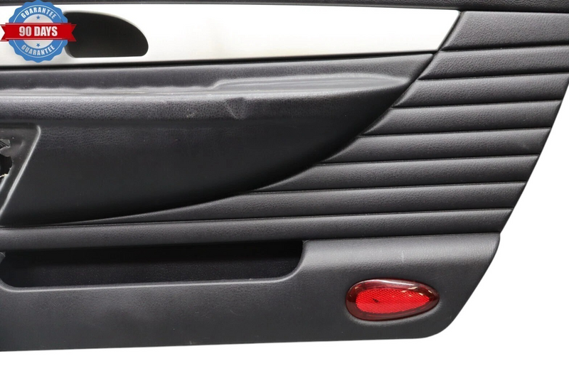 Load image into Gallery viewer, 2003 Ford Thunderbird Front Right Passenger Side Interior Door Panel Black Oem
