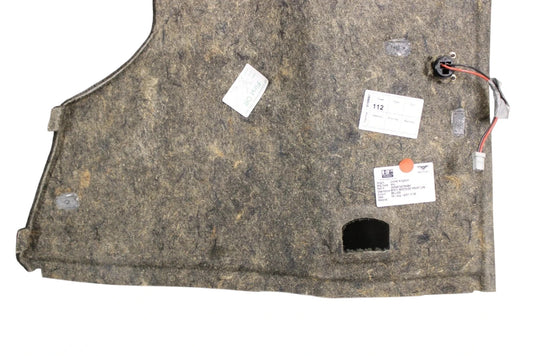 06-12 Bentley Continental Rear Left Side Trunk Panel Trim Cover 3W5867427 OEM