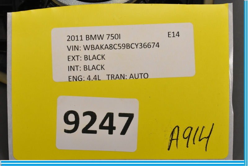 Load image into Gallery viewer, 09-15 BMW 750i 750Li Rear Left Side Deck Shelf Audio Speaker Oem
