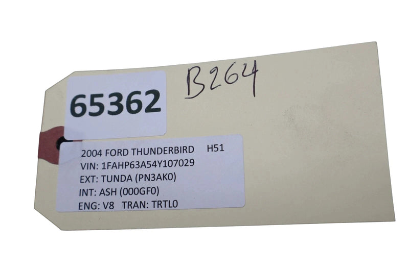 Load image into Gallery viewer, 02-05 Ford Thunderbird Front Right Side A-Pillar Trim Cover 1W637604130 OEM
