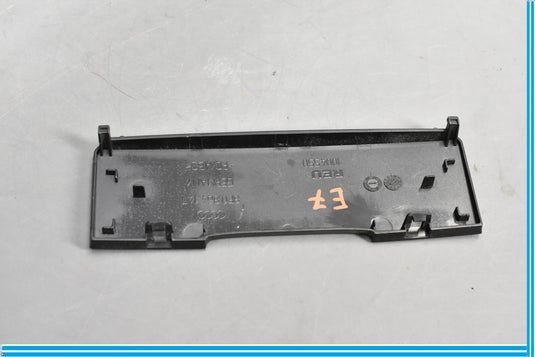 09-17 Audi A4 Wagon Rear Center Console Trim Blank Cover Panel Black Oem