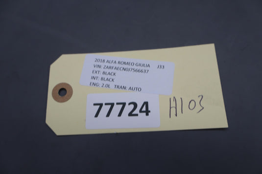 17-19 Alfa Romeo Giulia Power Supply Body Control Module Fuse Box BCM Unit Oem