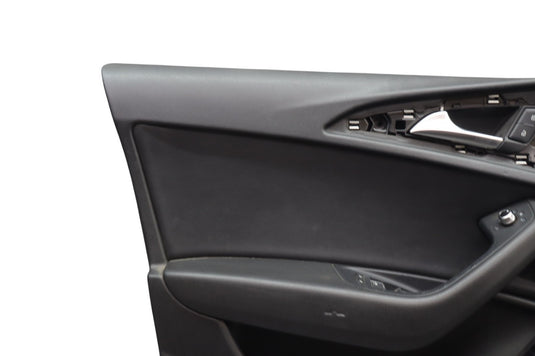 12-18 Audi A6 Quattro Front Left Driver Side Interior Door Panel Cover Trim Oem