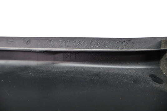 06-16 Mercedes W212 E350 E550 Front Left Dashboard Dash Cover Panel Trim Oem