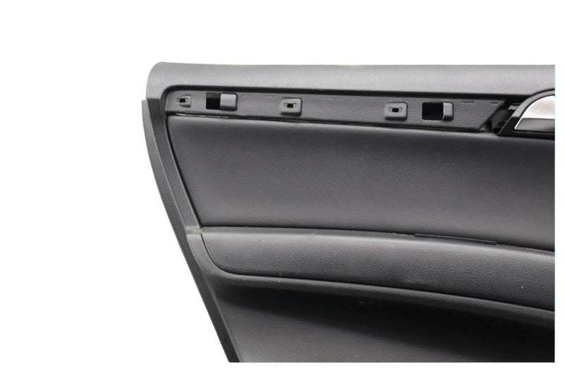 Load image into Gallery viewer, 07-15 Audi Q7 4L Rear Left Driver Side Interior Door Panel Black 4L0867305C OEM
