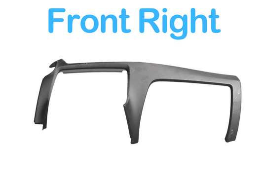 10-15 BMW X1 Front Right Dashboard Glovebox Lower L-Panel Cover Trim Black Oem