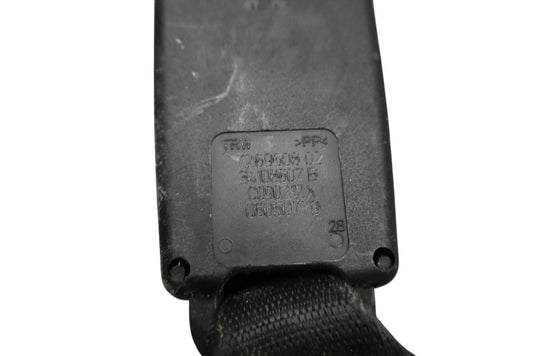 09-15 BMW 740i 750Li xDrive Rear Center Lower 2nd Row Seat Belt Buckle Oem