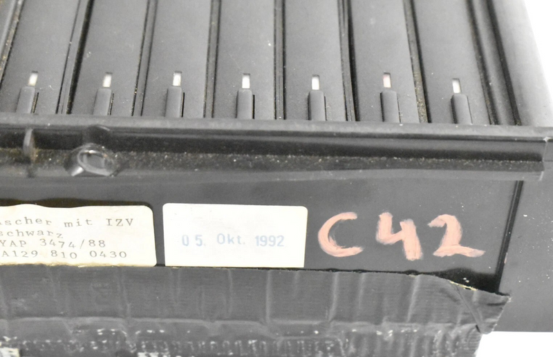 Load image into Gallery viewer, 90-95 Mercedes SL500 SL320 Center Console Ashtray Roller Storage A1298100430 OEM
