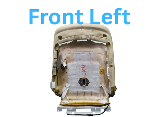 07-09 Lexus LS460 LS460L Front Left Side Upper Seat Cover Cushion 7107450A30 Oem