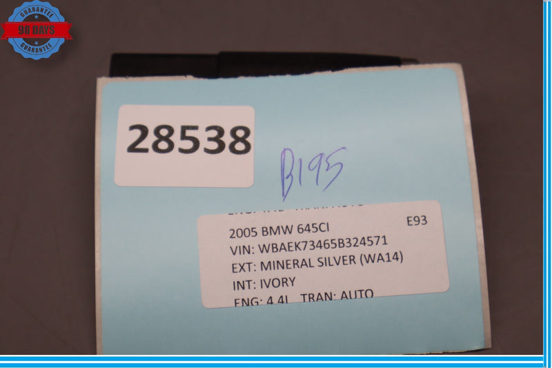 Load image into Gallery viewer, 04-10 BMW 645Ci 650i Glovebox Rechargeable Torch Lamp 6962052 Oem
