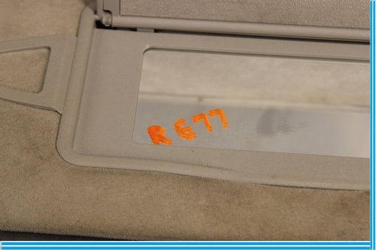 07-13 Mercedes S550 S400 S600 W221 Front Right Side Sun Visor Shade Sunvisor Oem