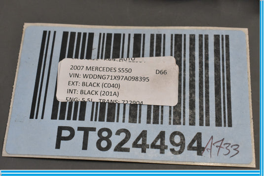 06-12 Mercedes S550 CL550 W221 Voice Communication Control Module Unit ECU Oem