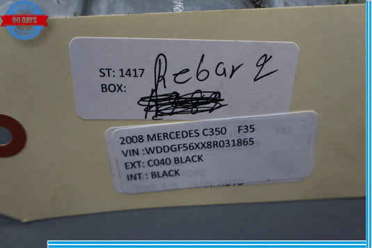 08-14 Mercedes W204 C350 C250 Left Bumper Reinforcement Impact Bar Bracket Oem