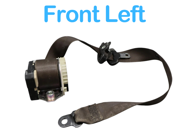 Load image into Gallery viewer, 10-12 Land Rover Range Rover L322 Front Left Side Seatbelt Retractor Black Oem
