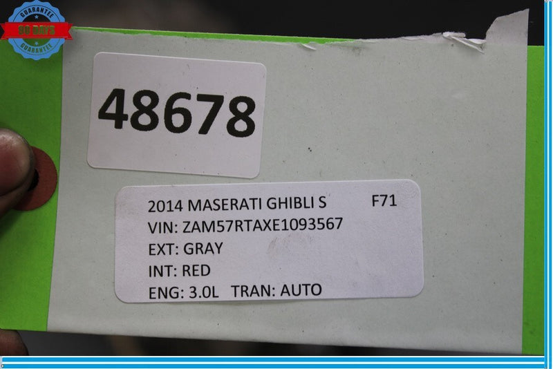 Load image into Gallery viewer, 14-17 Maserati Ghibli S 8G Auto Trans Automatic Transmission Assembly Oem
