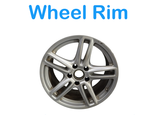 10-16 Porsche Panamera 970 10 X 19 19" Rear Wheel Rim Silver 97036216000 Oem