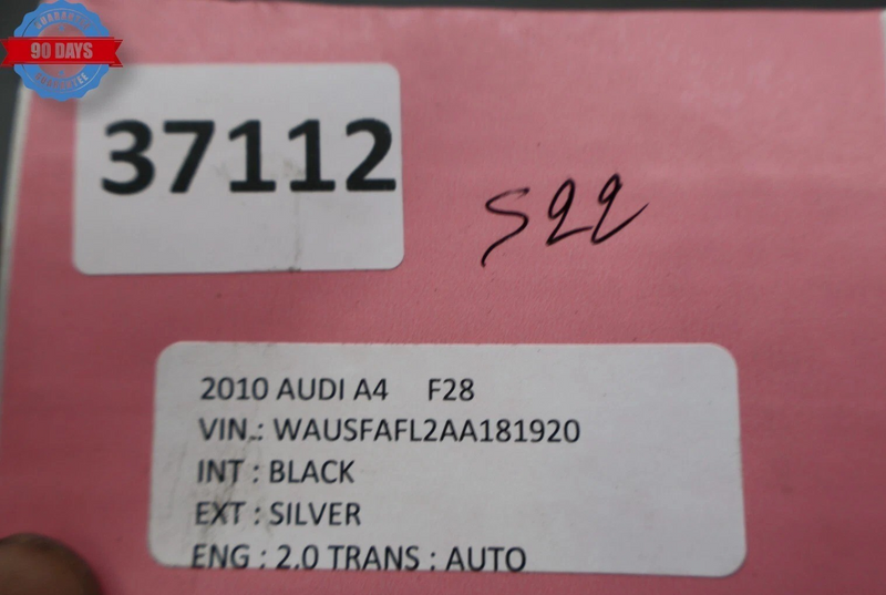 Load image into Gallery viewer, 09-16 Audi A4 A4 Quattro Rear Left Side Interior Door Trim Panel 8k0867303 Oem
