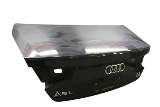 11-14 Audi A8L A8 Quattro Rear Trunk Lid Deck Assembly Black 4H0827023B OEM