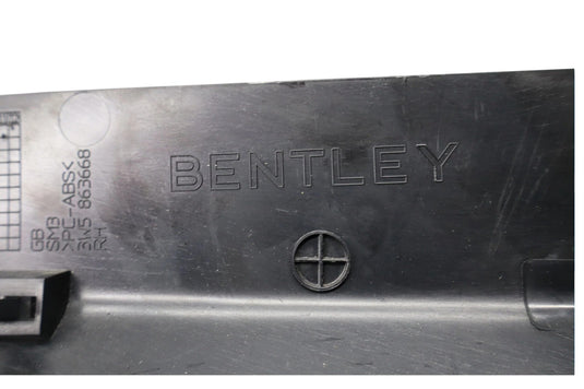 06-12 Bentley Continental Flying Spur Rear Right Side Trunk Panel Cover Trim OEM