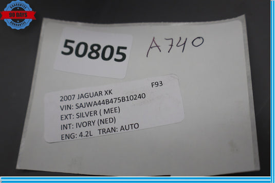07-24 Jaguar XJL F-Type XFR XKR AC A/C Air Conditioning Heater Blower Motor Oem