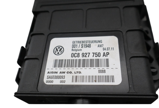 11-14 Volkswagen VW Touareg Automatic Transmission Control Module Assembly Oem