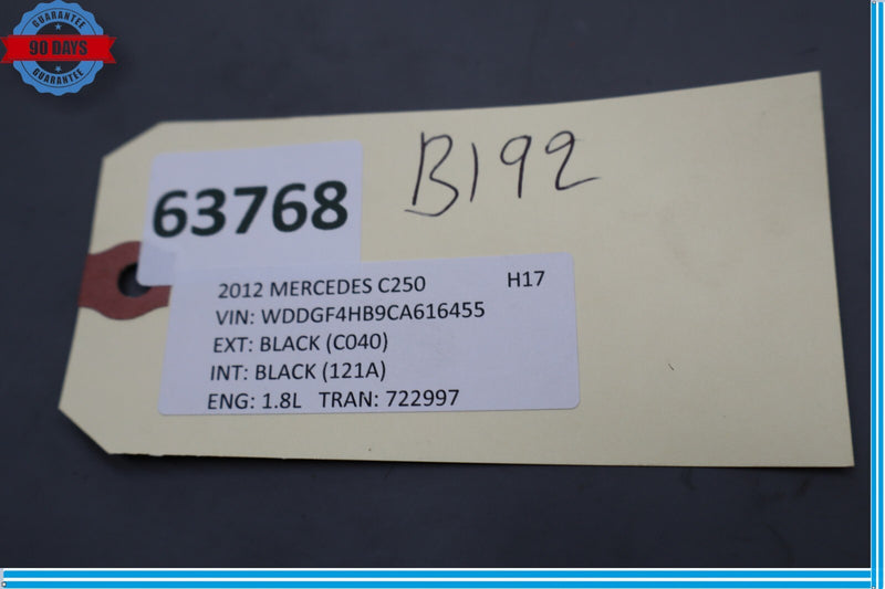 Load image into Gallery viewer, 08-15 Mercedes C300 C350 C63 AMG Front Left Side Seat Cover Trim Black Oem
