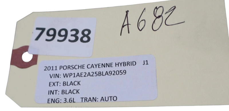 Load image into Gallery viewer, 11-18 Porsche Cayenne 958 Turbo Rear Seat Heat Lock Switch Control 7P5927325 Oem
