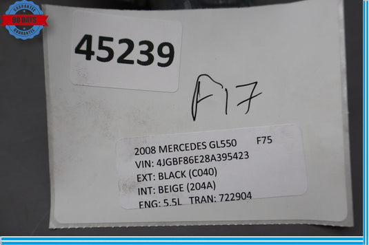 06-13 Mercedes W164 GL550 R350 GL350 Front Right Side Window Regulator Motor Oem