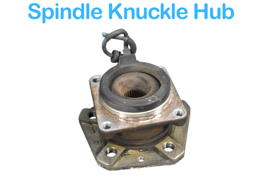 04-08 Maserati Quattroporte Front Right Passenger Side Spindle Knuckle Hub Oem