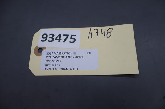 14-19 Maserati Ghibli Lower Steering Column Trim Cover Panel S311004060 Oem