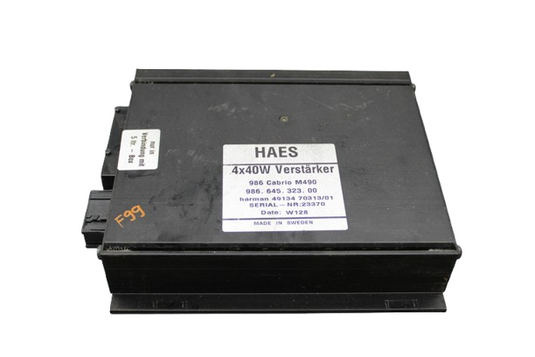01-02 Porsche Boxster HAES Radio Stereo Audio Amp Amplifier Module Unit Oem