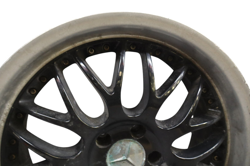 Load image into Gallery viewer, Used Alloy Wheels Ssw Mesh038 5 Holes 112 Black Glass Edge Et45 8-18 Inches

