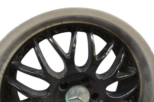 Used Alloy Wheels Ssw Mesh038 5 Holes 112 Black Glass Edge Et45 8-18 Inches