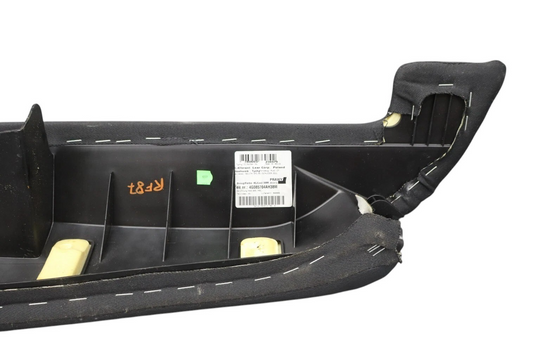 12-18 Audi A6 Rear Right Passenger Side Seat Cushion Bolster Leather Black Oem